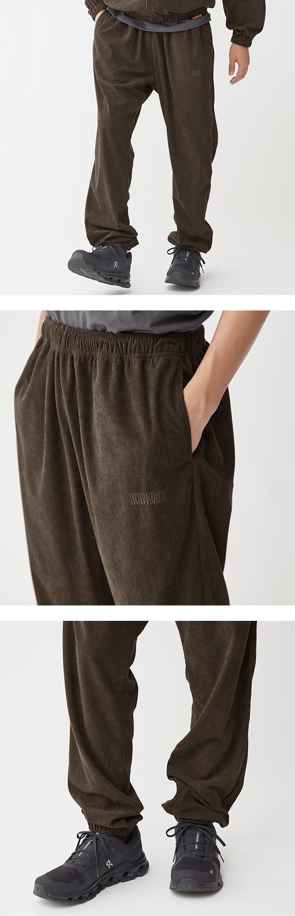 グンゼ BODYWILD by BEAMS DESIGN コーデュロイ トラックパンツ メンズ GUNZE ビームス ボディワイルド