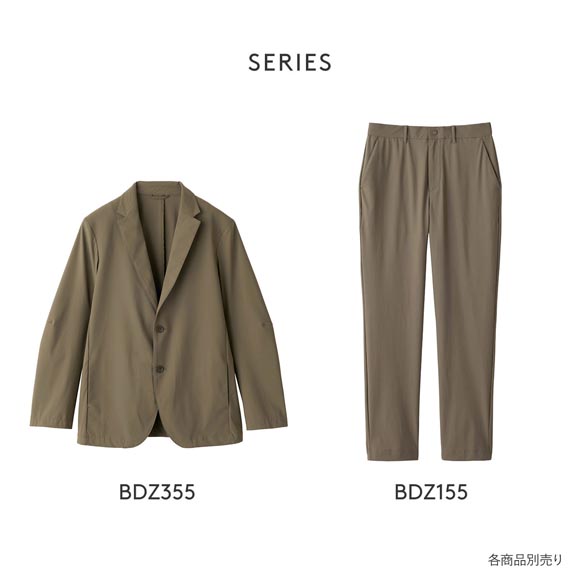 グンゼ BODY WILD 2WAYナイロンストレッチ テーラードジャケット メンズ GUNZE ボディワイルド