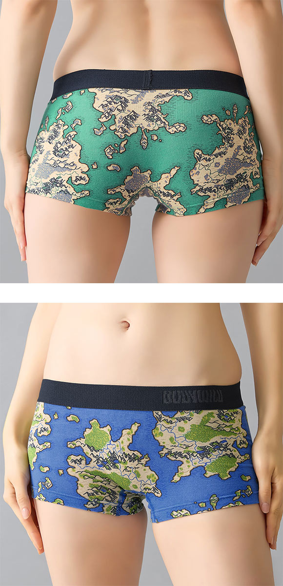 グンゼ ボディワイルド レディース デザインプリント ボクサーパンツ BODYWILD GUNZE