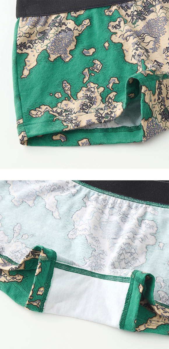 グンゼ ボディワイルド レディース デザインプリント ボクサーパンツ BODYWILD GUNZE