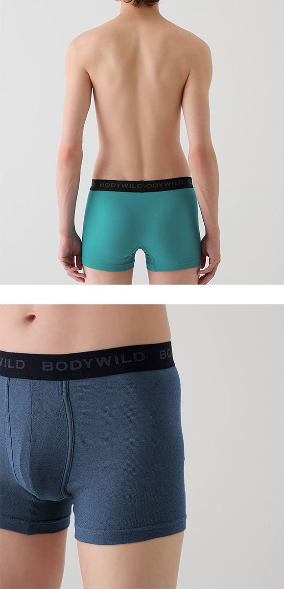 グンゼ GUNZE ボディワイルド BODY WILD ボクサーパンツ メンズ 前あき 綿混素材