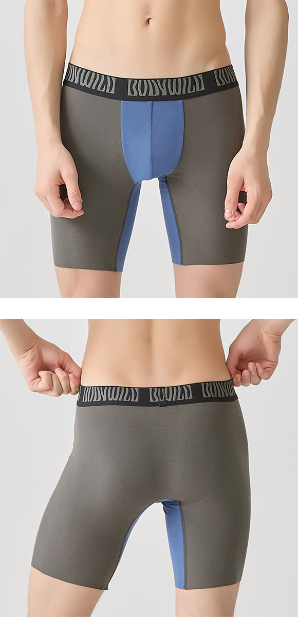 ボディワイルド ロングボクサーパンツ メンズ 前閉じ BODYWILD