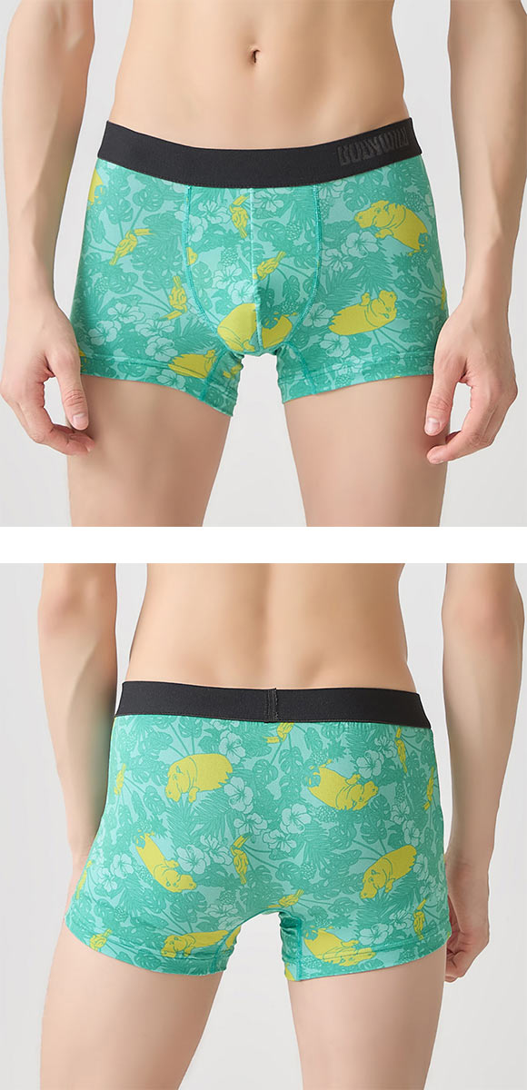 ボディワイルド ボクサーパンツ 前閉じ メンズ 吸汗速乾 BODYWILD