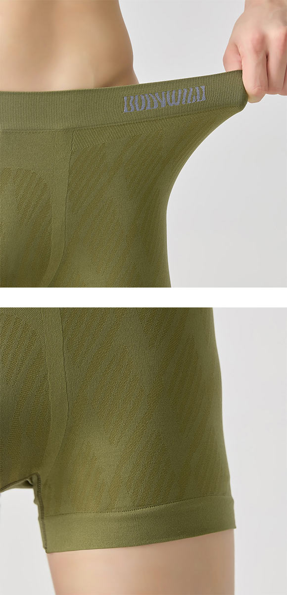 ボディワイルド ボクサーパンツ 立体成型 メンズ 前とじ ダイヤチェック柄 BODYWILD