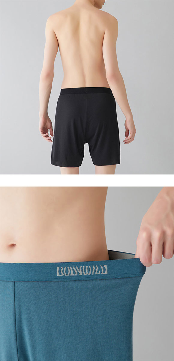 グンゼ GUNZE ボディワイルド BODY WILD フィットトランクス メンズ ロングタイプ トランクス 前とじ