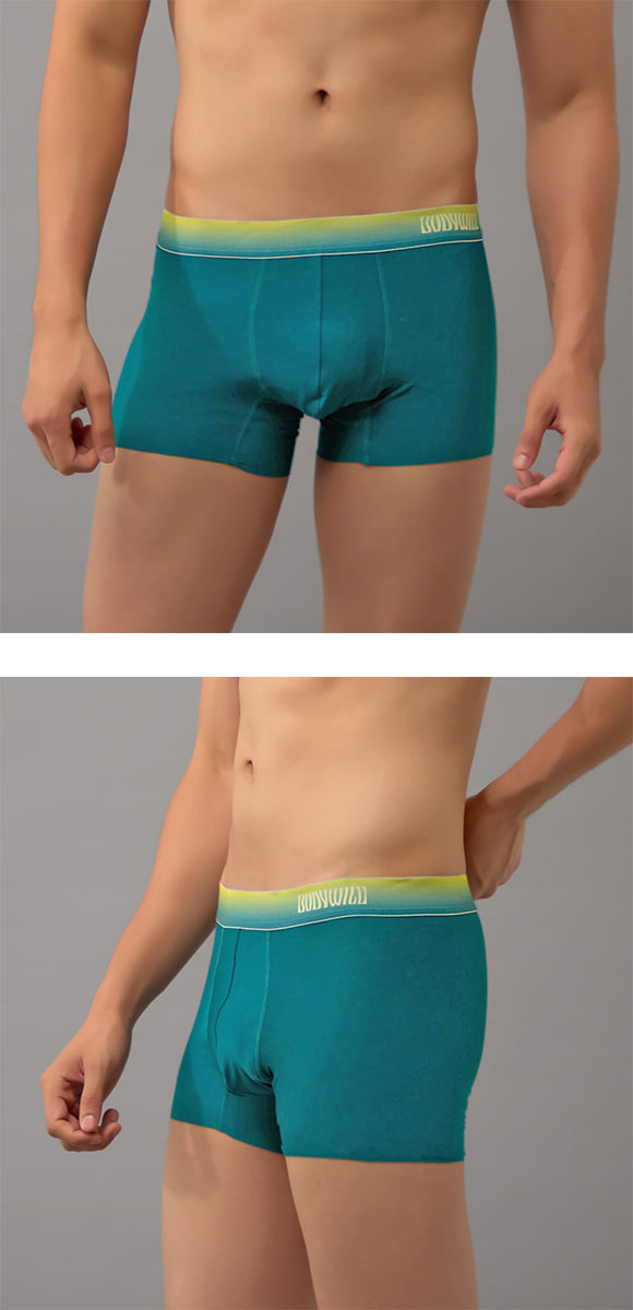 グンゼ BODY WILD EZX カットオフ ボクサーパンツ グラデーションタイプ メンズ 日本製 前とじ GUNZE ボディワイルド イージーエックス