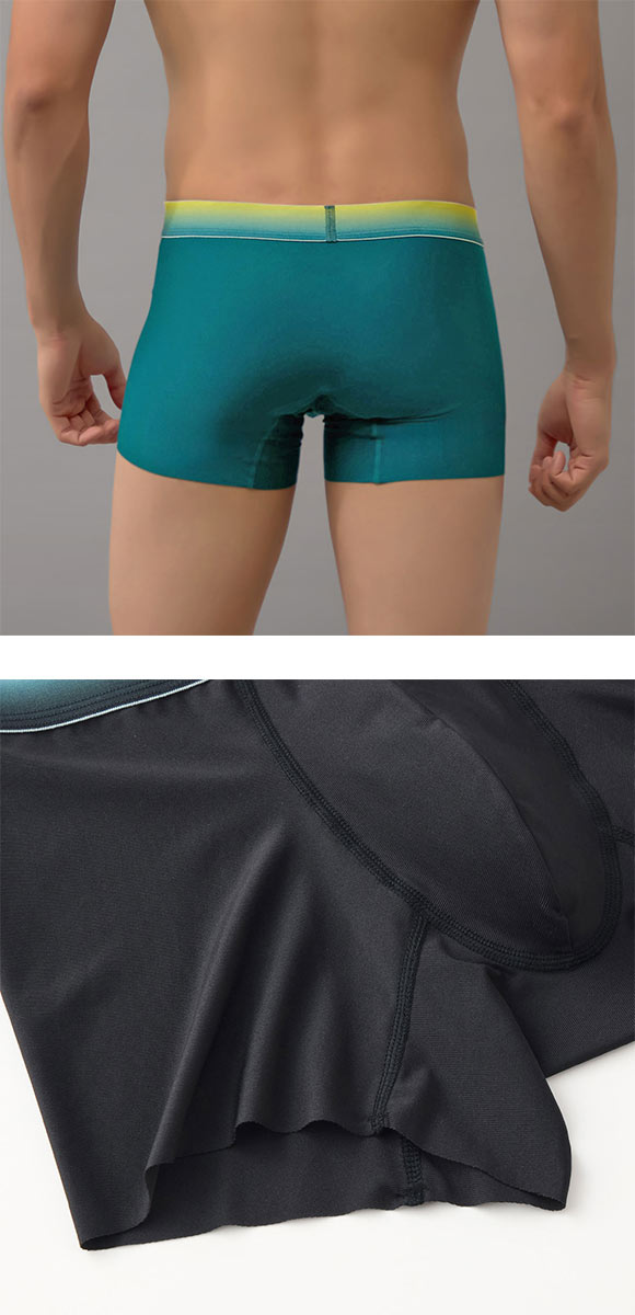 グンゼ BODY WILD EZX カットオフ ボクサーパンツ グラデーションタイプ メンズ 日本製 前とじ GUNZE ボディワイルド イージーエックス
