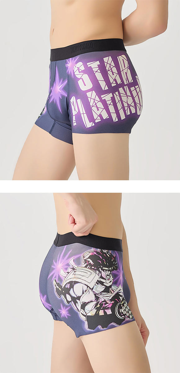 ボディワイルド ボクサーパンツ ジョジョの奇妙な冒険コラボ 前閉じ メンズ BODYWILD