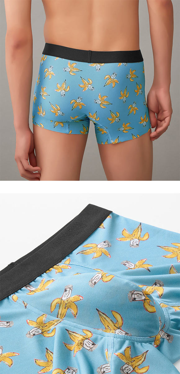 グンゼ BODY WILD バスキアコラボ オールオーバーデザイン ボクサーパンツ メンズ  前閉じ ボディワイルド