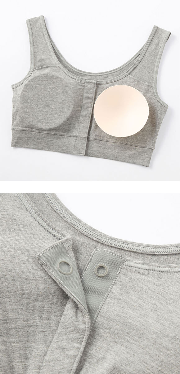 グンゼ GUNZE セルフェア SELFEAR 前開きブラ レディース ラクブラ フェムテック セルフケア