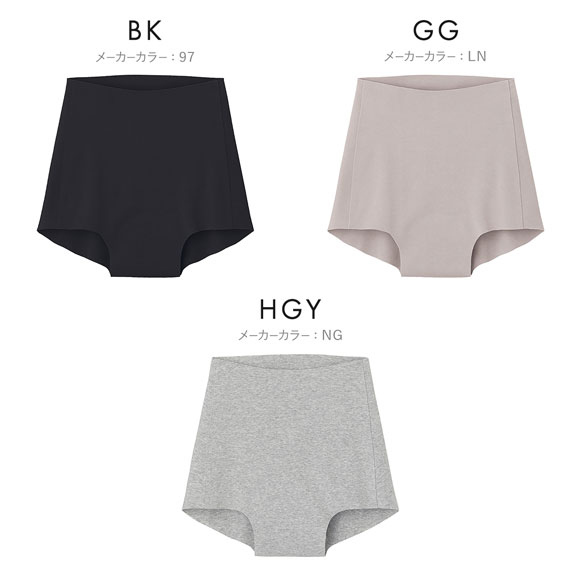 グンゼ GUNZE セルフェア SELFEAR 吸水ナプキン対応ショーツ レディース 少量～中量対応 1分丈 完全無縫製 単品