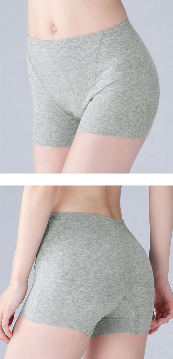 グンゼ GUNZE ひびきにくい 綿85％ サニタリーショーツ レディース 消臭 単品