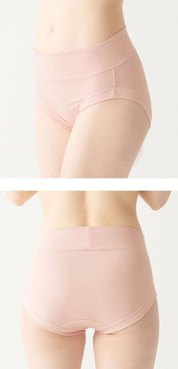 グンゼ GUNZE いいここち シルク混 レギュラーショーツ レディース 股上深め ハイウエスト 単品