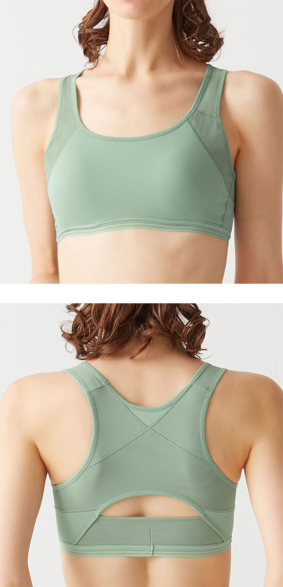 グンゼ GUNZE トゥシェ Tuche ACTIBALANCE 寄せろ！肩甲骨 ハーフトップ レディース ノンワイヤーブラジャー ワイヤレスブラ 単品