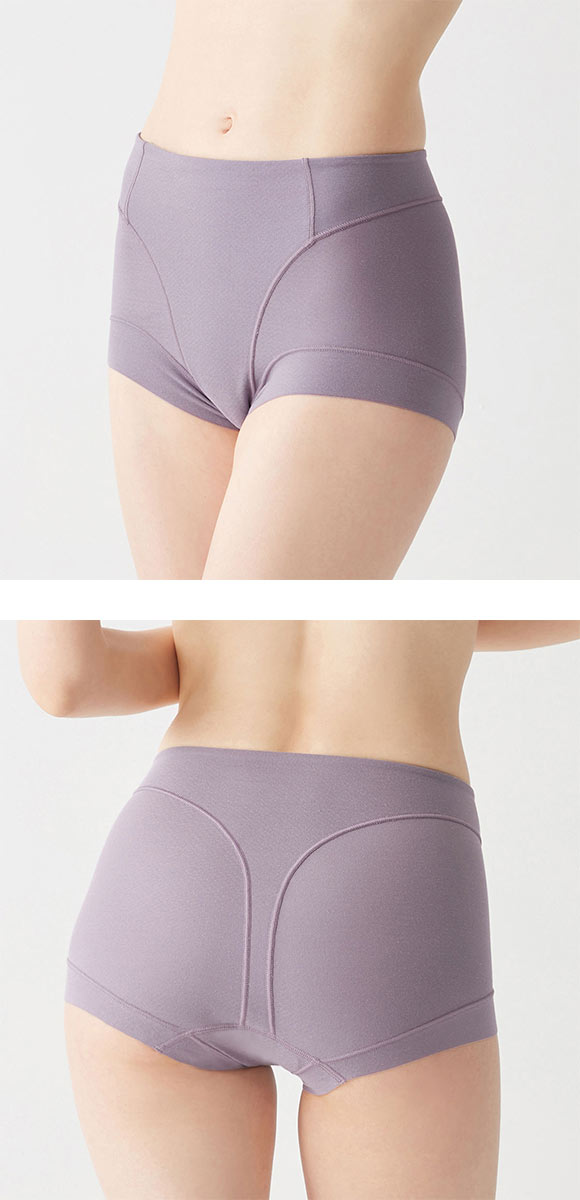 グンゼ GUNZE キレイラボ KIREILABO フィッテ Fitte ショートガードル レディース 補正下着 肌側オーガニックコットン
