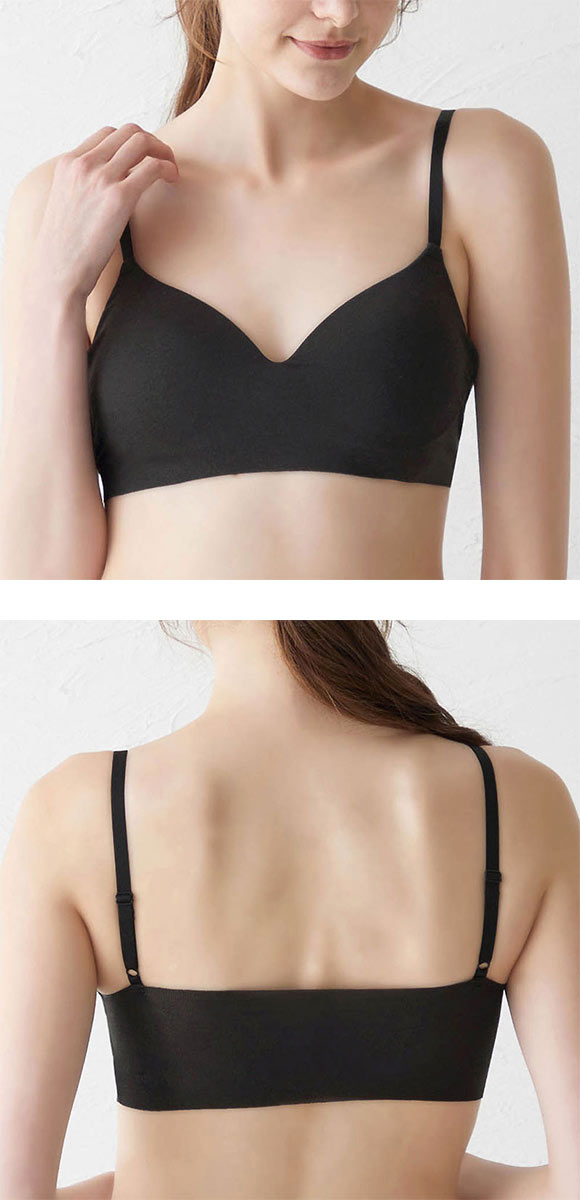 グンゼ GUNZE キレイラボ KIREILABO フィッテ Fitte COOL ノンワイヤー ブラジャー レディース 接触冷感 単品