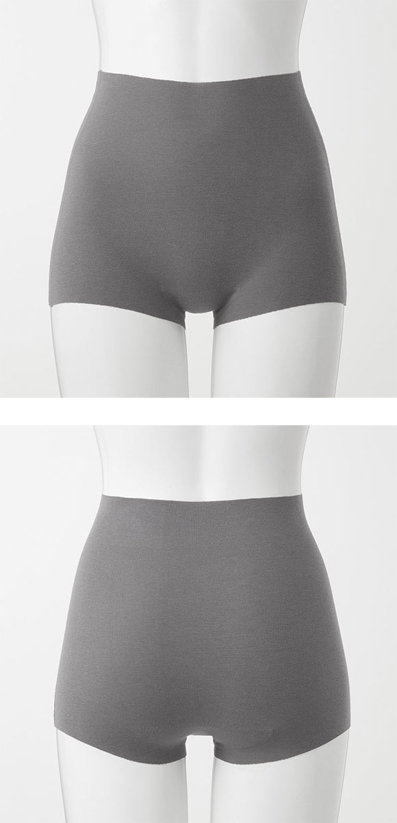 グンゼ GUNZE キレイラボ KIREILABO 温巡 一分丈 ショーツ レディース 完全無縫製 保湿 ヘム あったか 綿混