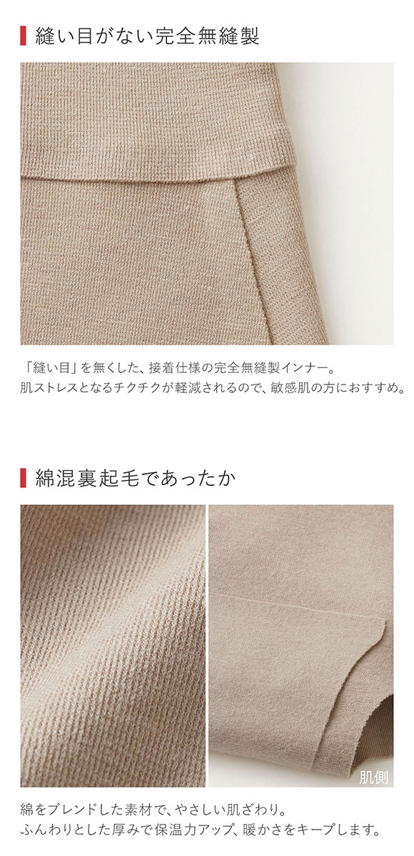 グンゼ GUNZE キレイラボ KIREILABO 温巡 一分丈 腹巻ショーツ レディース 完全無縫製 ハイウエスト 保湿 ヘム あったか 綿混