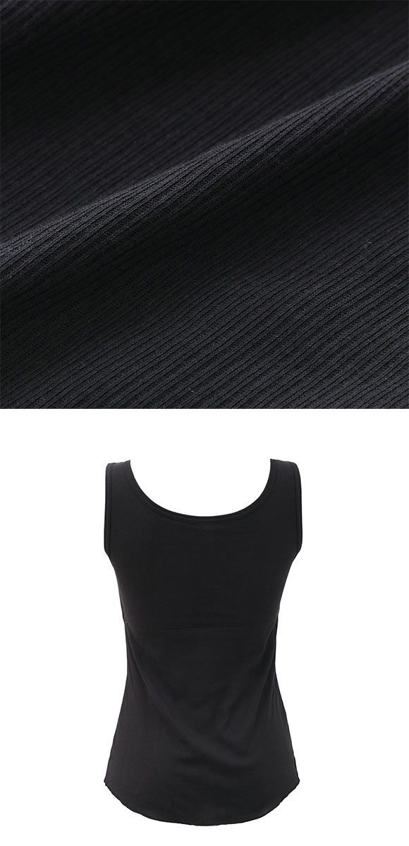 グンゼ コットンリブ カップ付きタンクトップ インナー レディース GUNZE ベーシック