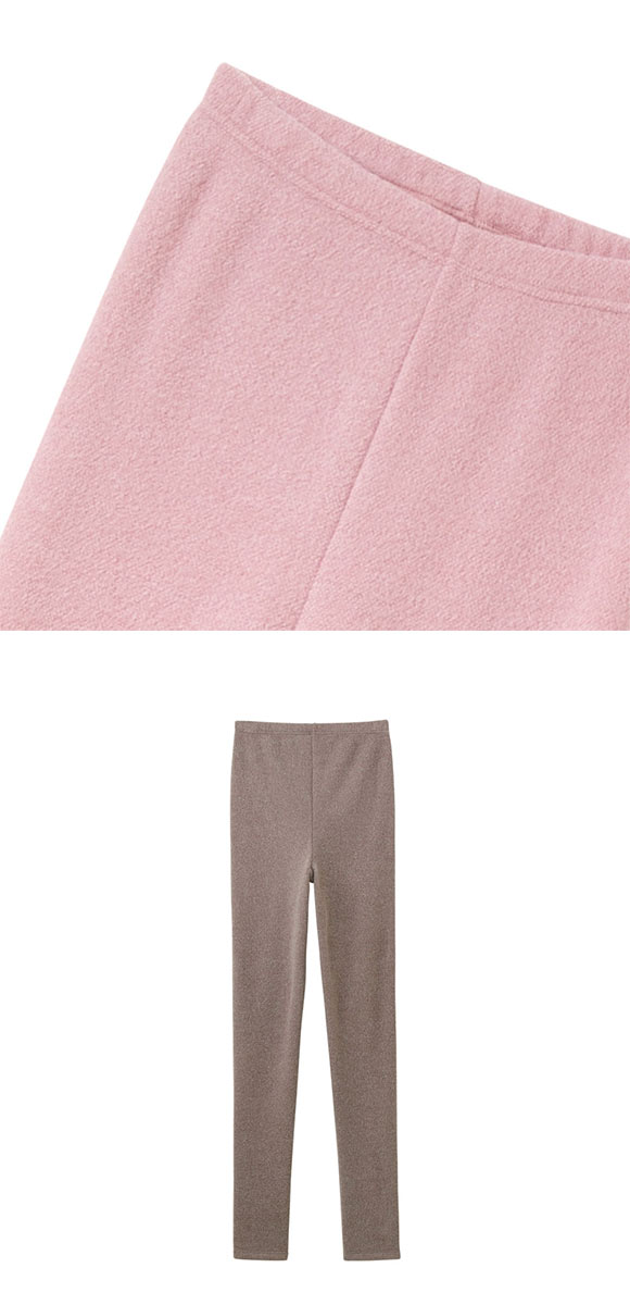 グンゼ GUNZE ホットマジック HOTMAGIC 暖めじょうず フルレングス丈 レギンス レディース インナー 保温 吸湿発熱 両面起毛