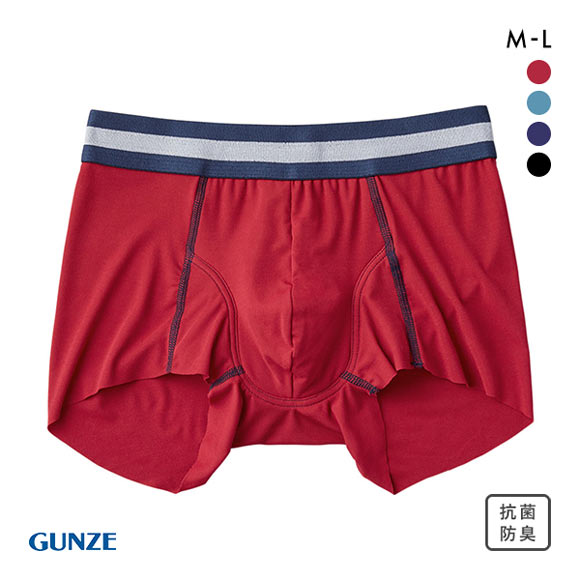 グンゼ GUNZE ネクスタイル NEXTYLE ボクサーブリーフ メンズ 前とじ 尿シミ対応