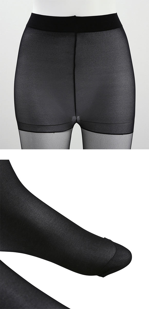 グンゼ GUNZE サブリナ SABRINA ストッキング パンスト 3足組 黒 日本製 伝線しにくい