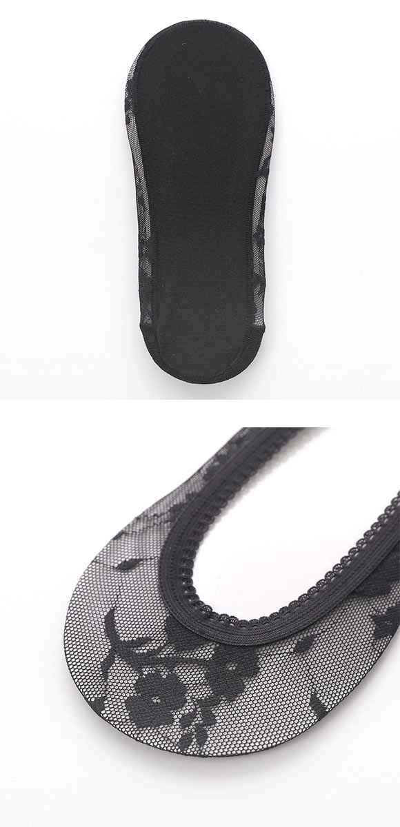 グンゼ SABRINA Natural 甲レース フットカバー 浅履き レディース ソックス 靴下 GUNZE サブリナ 23-25cm