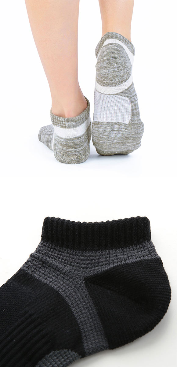 グンゼ GUNZE アクティブスタイル スニーカー丈ソックス 靴下 レディース スポーツソックス