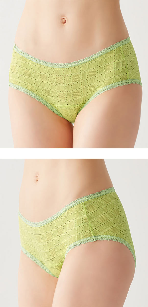 グンゼ GUNZE トゥシェ Tuche ハーフショーツ スタンダード レディース 総レース 単品