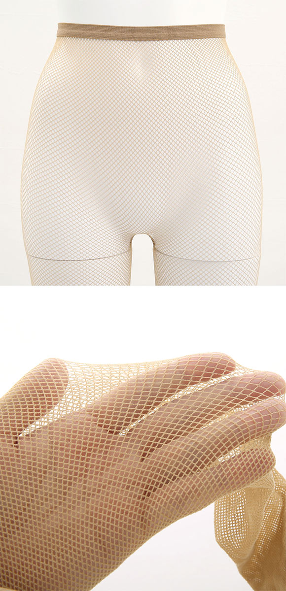 グンゼ トゥシェ デザインで魅せる ラッセルネット ストッキング パンスト GUNZE Tuche