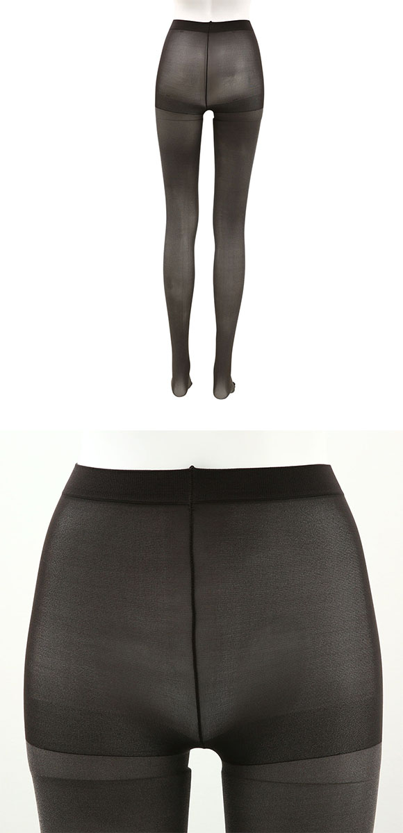 グンゼ GUNZE トゥシェ Tuche スニーカータイツ 杢 60デニール