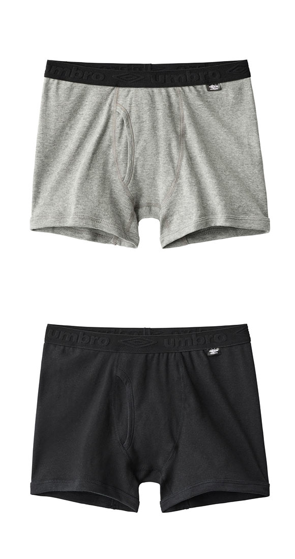 アンブロ UMBRO 3P キッズ ジュニア 男の子 男児 ボクサーパンツ 3枚組 前あき 140-170