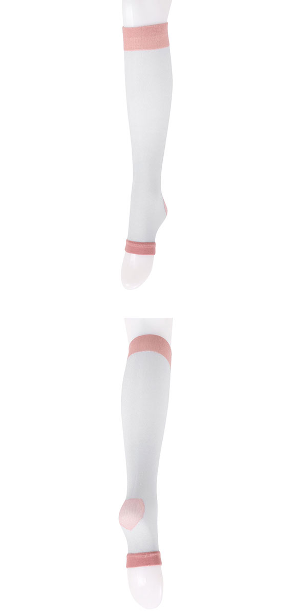 おやすみ着圧くつした ハイソックス 履いて快眠 段階着圧 靴下 オープントゥ