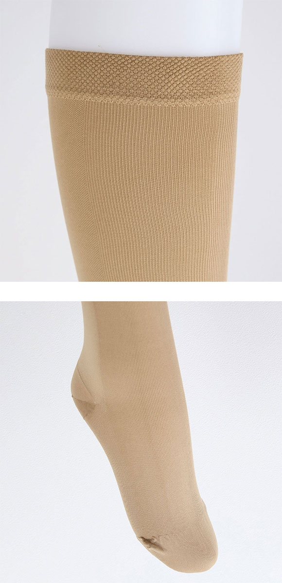 メディックピエド 着圧カルテ ハイソックス 靴下 保湿加工 抗菌防臭 日本製