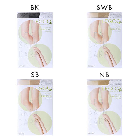 ストッキング パンスト 日本製 伝線しにくい 抗菌防臭加工 レッグスキンケア加工