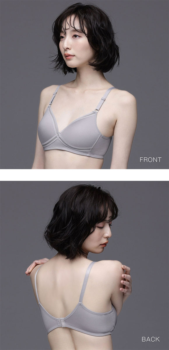 ルシアン LECIEN グッドチョイス GOOD CHOICE ノンワイヤー ブラジャー ABC カップ裏メッシュ ワイヤレスブラ 夏 単品