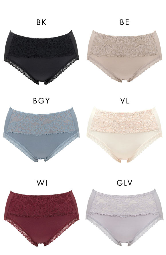 ルシアン LECIEN 肌フィット ショーツ はき込み深め スタンダード ノーマル 楽ワイヤー 肌にとけこむフィット感 M L LL