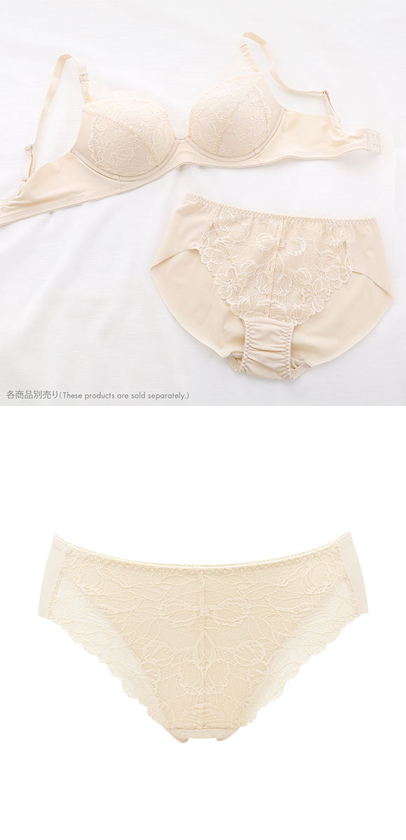 ルシアン LECIEN ショーツ スタンダード 上半身のお悩み解決 ノンワイヤーブラペア ノーマル M L LL 単品