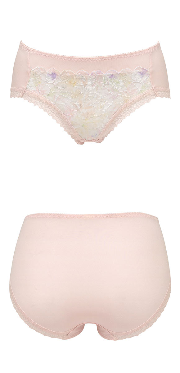 ルシアン キレイ魅せ 脇やせメイクブラ ペアショーツ スタンダード M L LL  履きこみ丈深め LECIEN