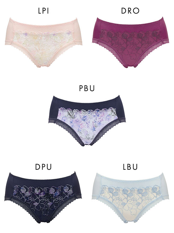 ルシアン キレイ魅せ 脇やせメイクブラ ペアショーツ スタンダード M L LL  履きこみ丈深め LECIEN