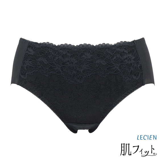 ルシアン LECIEN 肌フィット ショーツ はき込み深め スタンダード ノーマル 楽ワイヤー 肌にとけこむフィット感 M L LL 大きいサイズ