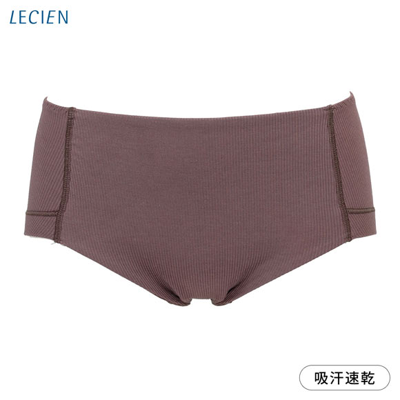 ルシアン LECIEN menca. ショーツ スタンダード M L LL 単品 綿混 コットンブレンド