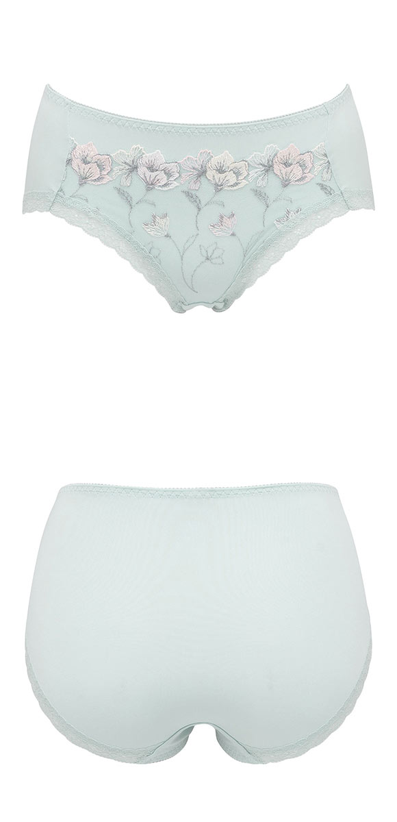 ルシアン キレイ魅せ 脇やせメイクブラ ペアショーツ スタンダード M L LL 大きいサイズ 履きこみ丈深め LECIEN