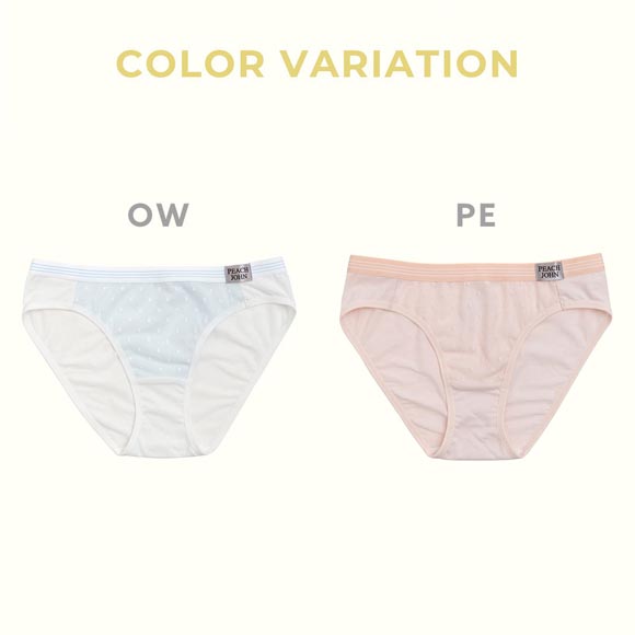 ルシアン PEACH JOHN×LECIEN ペアショーツ ドット NEW BASIC ティーン ピーチジョン PJコラボ パンツ ノーマルショーツ 下着