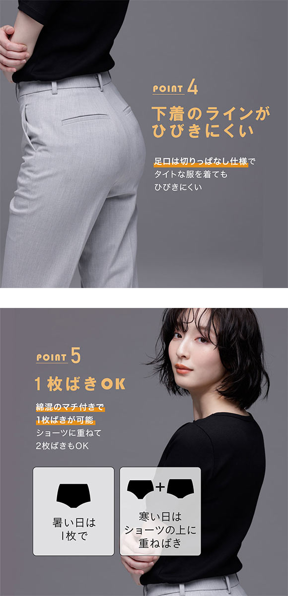 ルシアン はいて実感 下半身のお悩み解決 骨盤パンツ ガードル ショート 補正下着 ソフト 骨盤サポート M･L･LL LECIEN