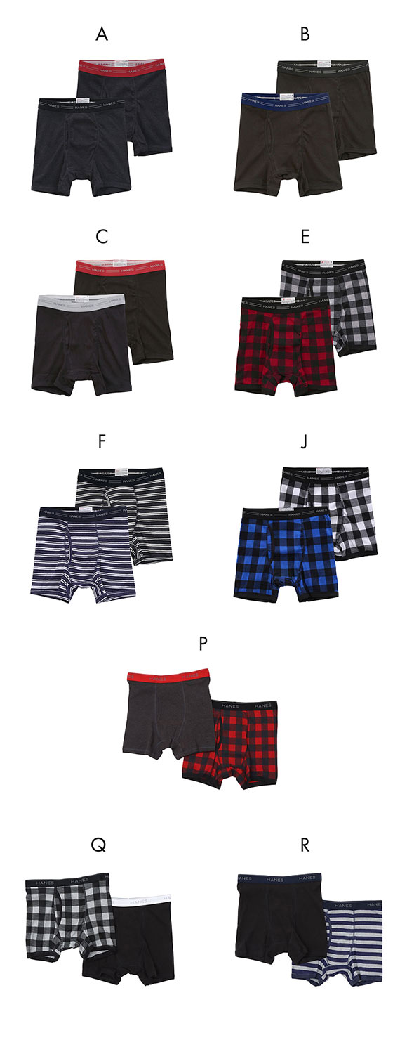 ヘインズ Hanes Global Line ボクサーブリーフ 2枚セット HM6EG701