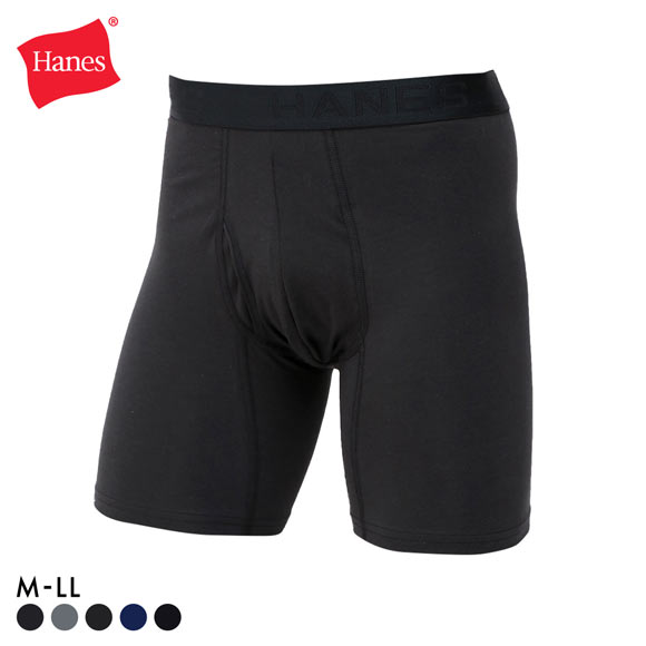 ヘインズ Hanes COMFORT FLEX FIT シンプル ボクサーパンツ メンズ 前あき HM6EQ101