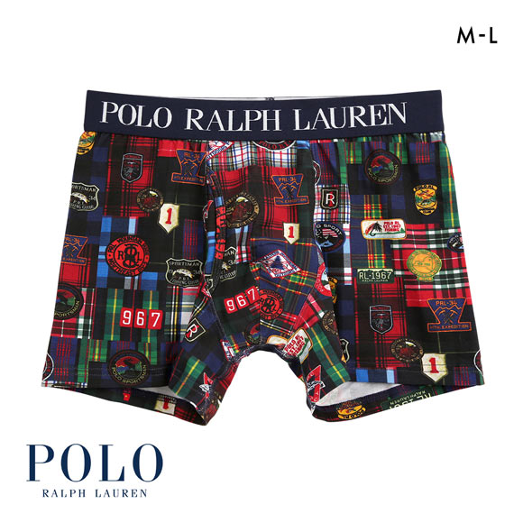 ポロ ラルフ ローレン ボクサーパンツ メンズ アンダーウェア POLO RALPH LAUREN Mountain Guide Print Boxer 前あき