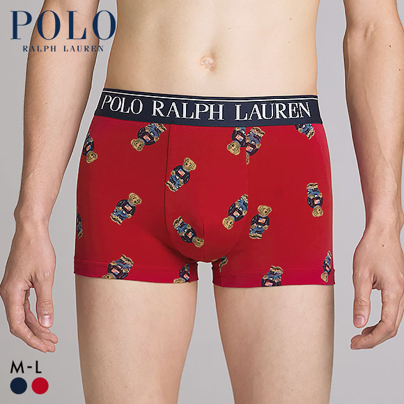 ポロ ラルフ ローレン Core Flag Sweater Allover Printed Short Boxer ショート ボクサーパンツ メンズ POLO RALPH LAUREN 前閉じ