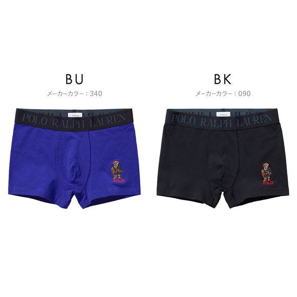 ポロ ラルフ ローレン Holiday Bear Embroidery Short Boxer ショート ボクサーパンツ メンズ POLO RALPH LAUREN 前閉じ
